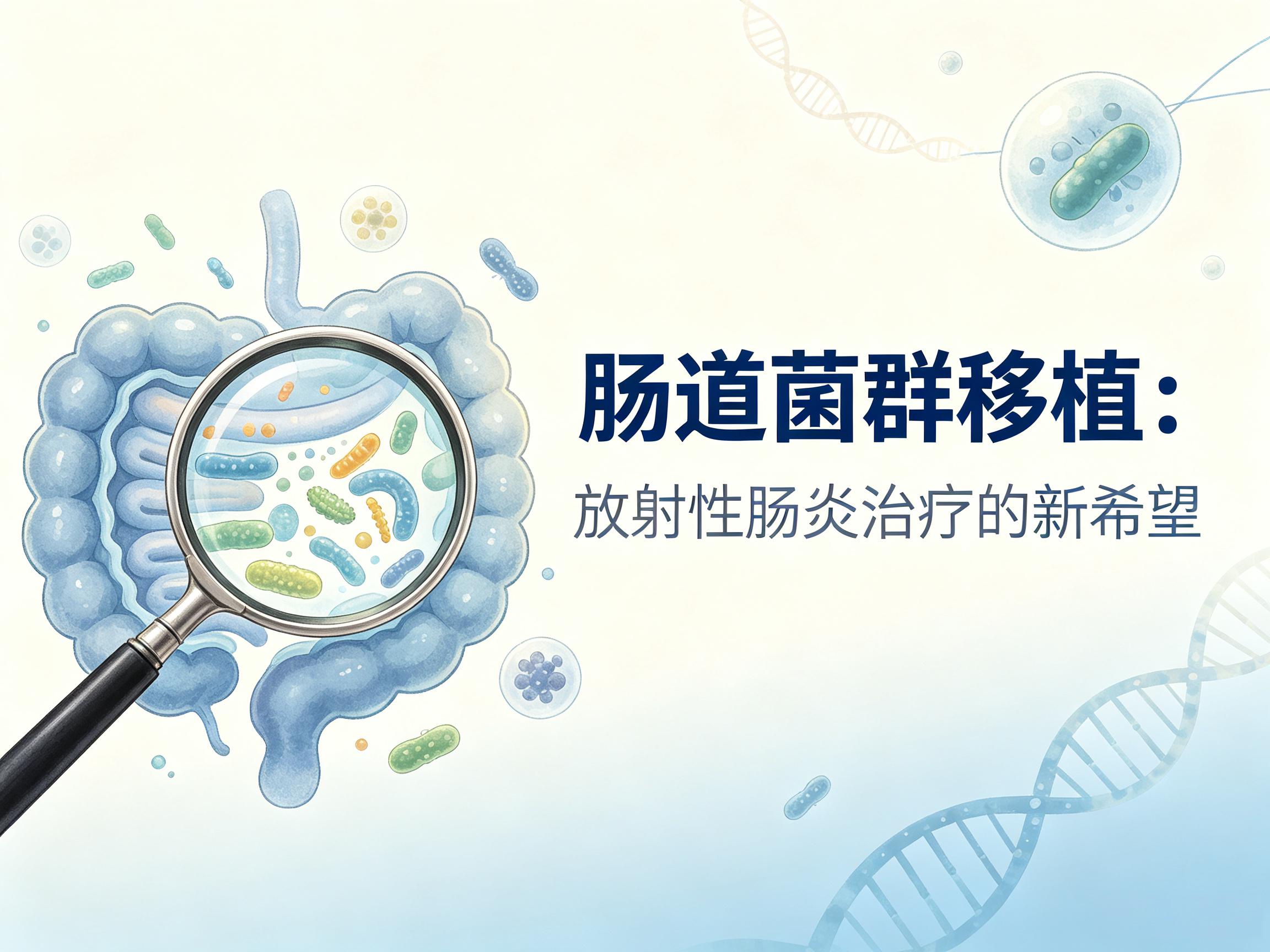 怀化市|第3期 肠道菌群移植：放射性肠炎治疗的新希望